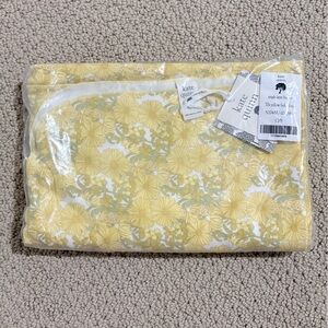 Kate Quinn Sunflower Yellow Baby Blanket